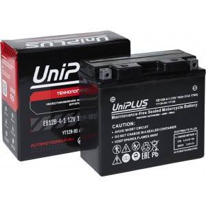Аккумулятор UNIPLUS AGM EB12B-4-1 (10 AH) YT12B