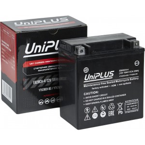 Аккумулятор UNIPLUS AGM EB20CH-4 (18 AH) YTX20CH