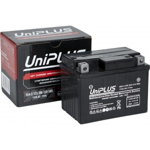 Аккумулятор UNIPLUS AGM EB4-3 (3 AH) YTX4L