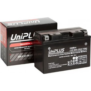 Аккумулятор UNIPLUS AGM EB9B-4 (9 AH) YT9B-BS / YT9B
