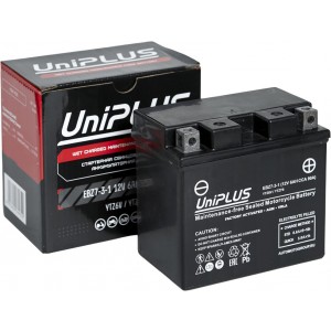 Аккумулятор UNIPLUS AGM EBZ7-3-1 (6 AH) YTZ7S
