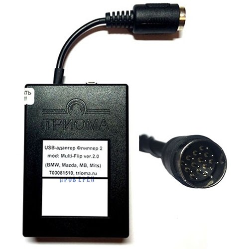 Usb адаптер multi flip тип mitsubishi